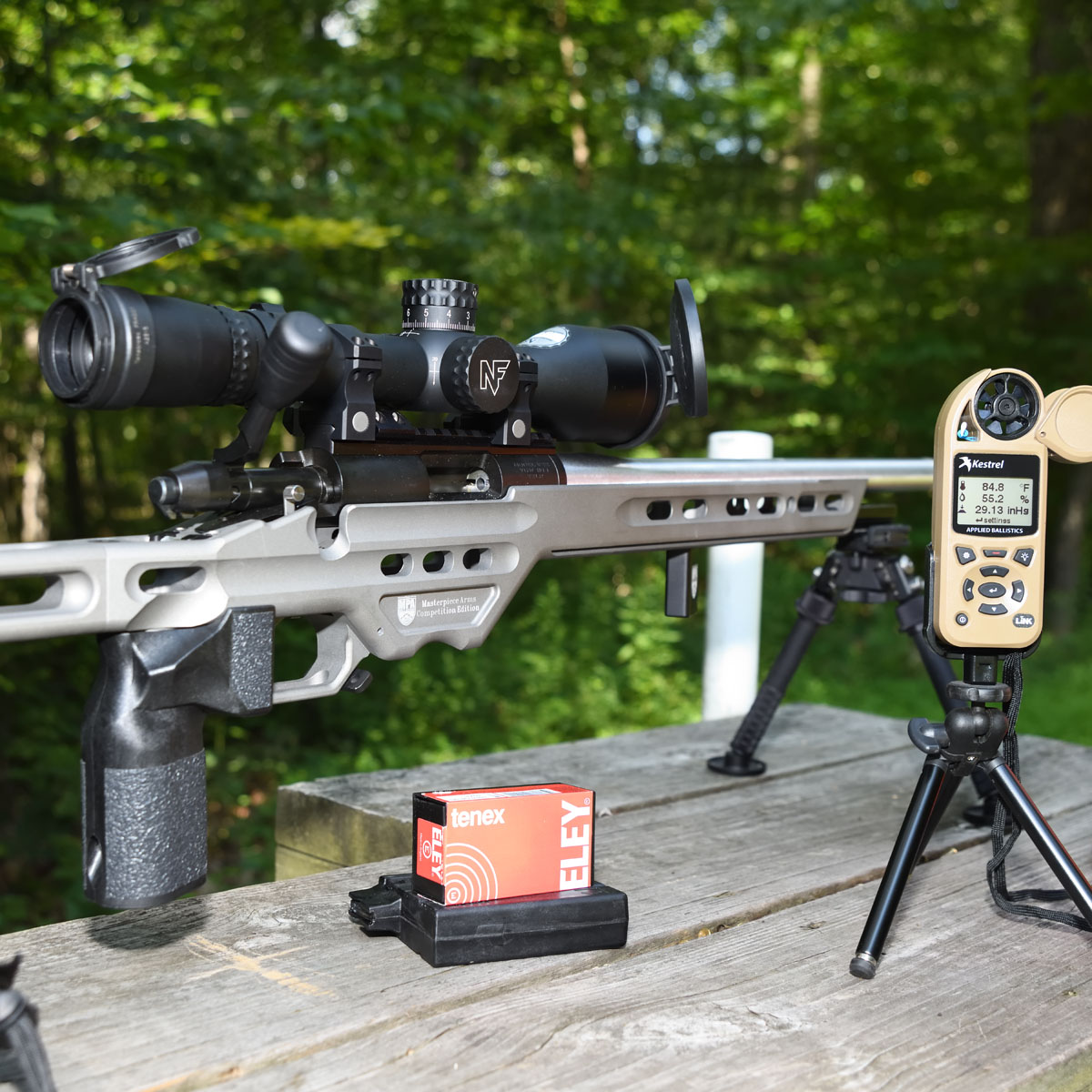 Equipment for long range .22LR shooting