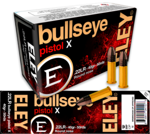 ELEY bullseye pistol X