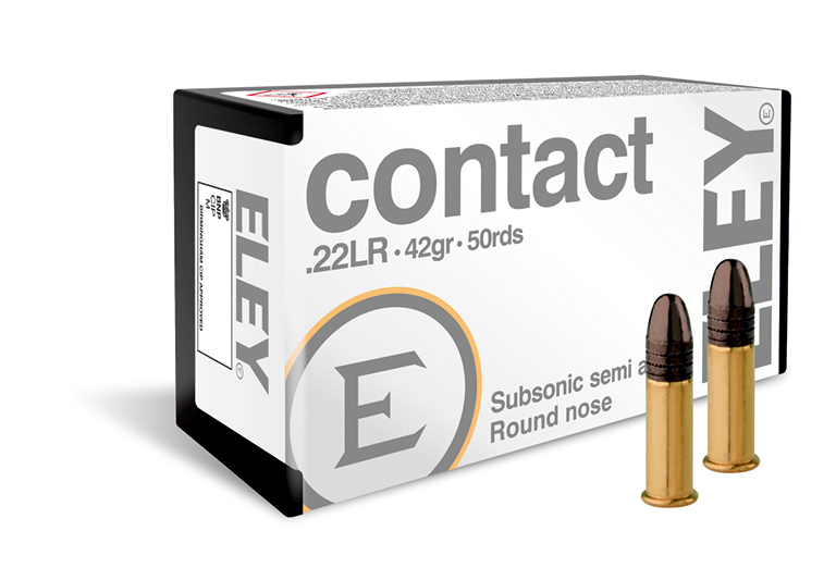 ELEY contact .22LR ammunition