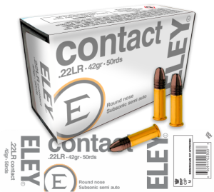 ELEY contact 22lr ammunition - The world's most accurate .22LR ammunition