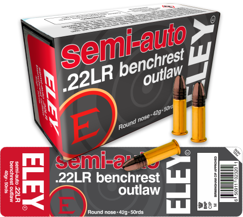 ELEY semi-auto benchrest outlaw