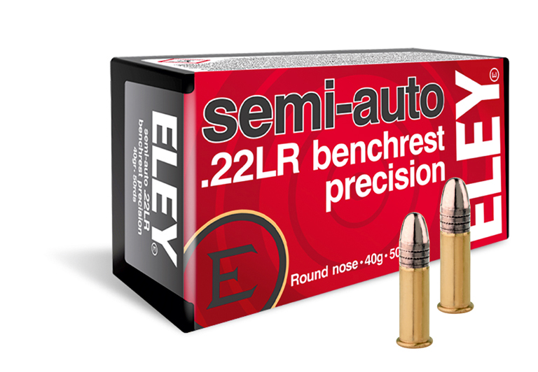 ELEY semi-auto benchrest precision 22lr ammunition - The world's most accurate benchrest rifle ammunition