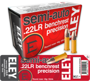 ELEY semi-auto benchrest precision 22lr ammunition- The world's most accurate .22LR ammunition
