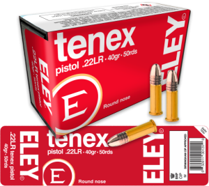 ELEY tenex pistol 22lr ammunition - The world's most accurate .22LR pistol ammunition