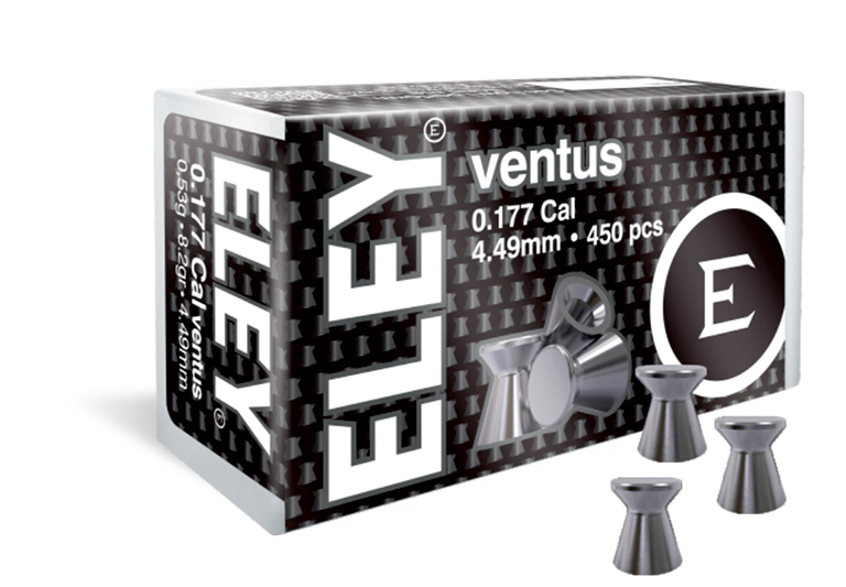 ELEY ventus 4.49 - The world's most accurate competition air pellets