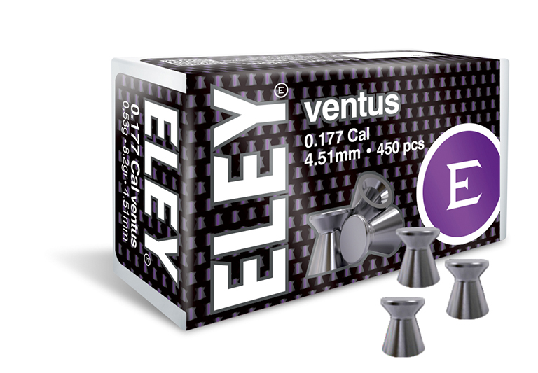 ELEY ventus 4.51 - The world's most accurate competition air pellets