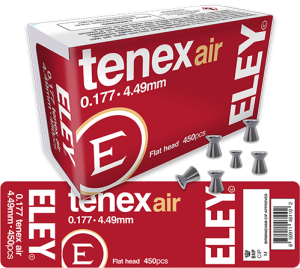 ELEY tenex air 4.49 - The world's most accurate competition air pellets