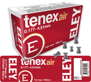 ELEY tenex air 4.51 - The world's most accurate competition air pellets