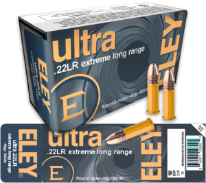 ELEY ultra 22lr ammunition - The all-new extreme .2LR round.
