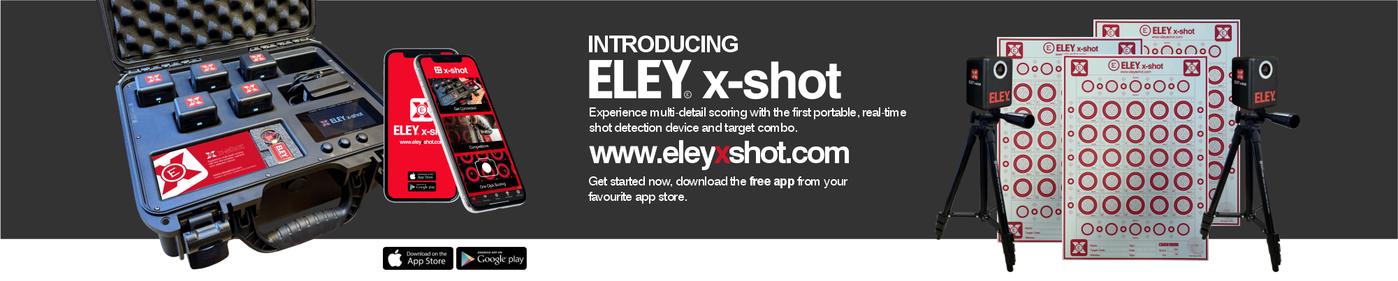 ELEY x-shot portable real-time scoring device