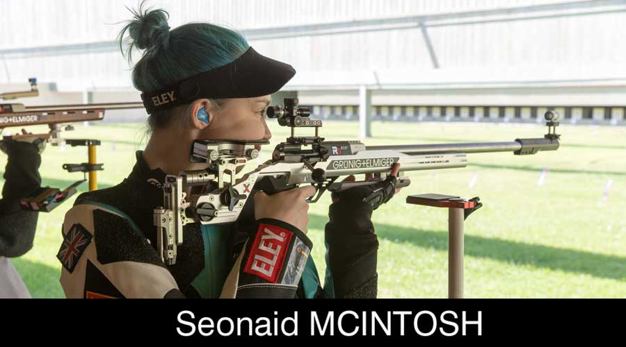 Seonaid McIntosh ELEY sponsored shooter