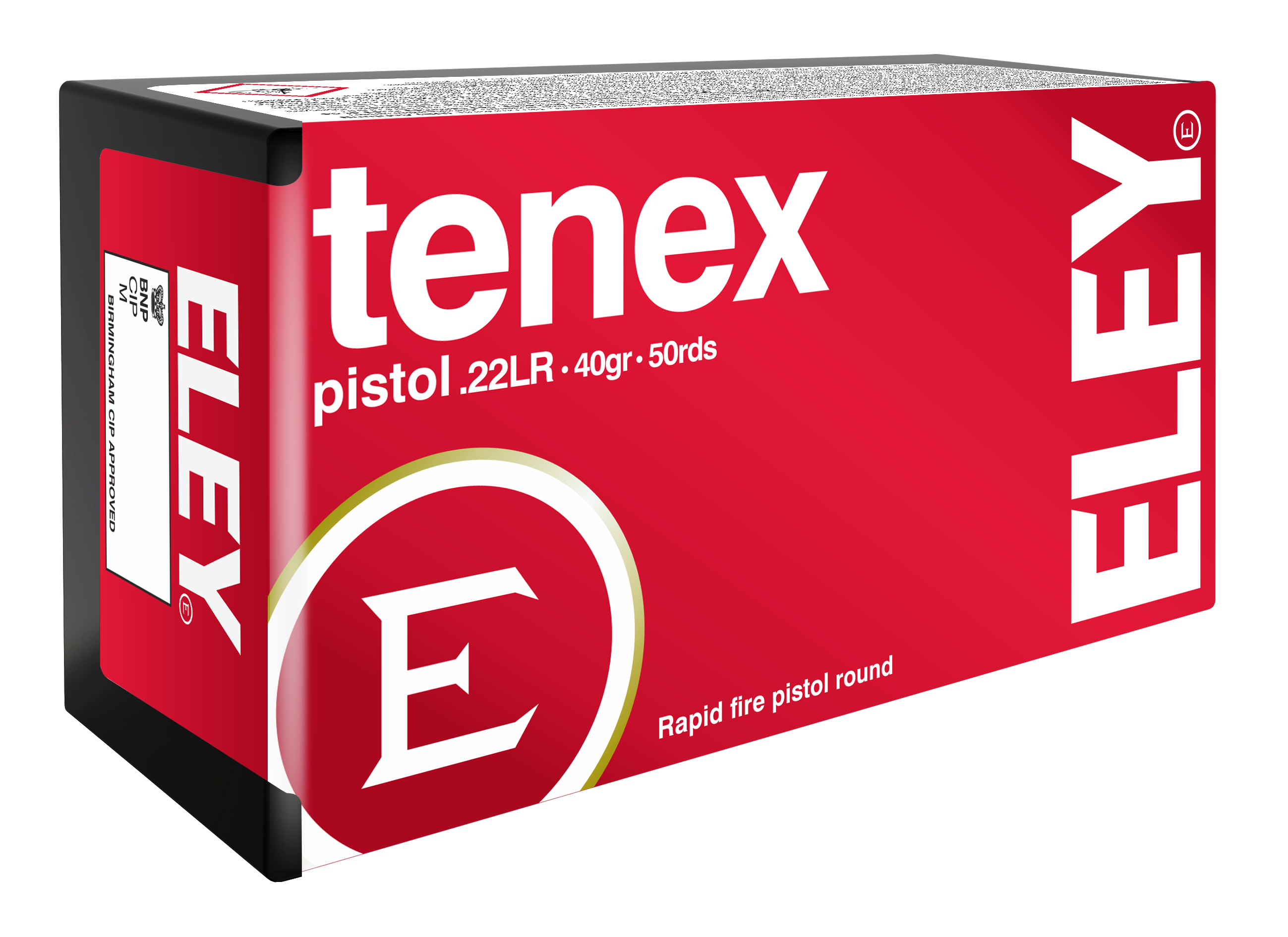 Eley Tenex Pistol 22LR 40gr – Superb Precision Pistol Match Ammo, 50 Rounds 2 Eley Tenex Pistol 22LR 40gr – Superb Precision Pistol Match Ammo, 50 Rounds - Image 2